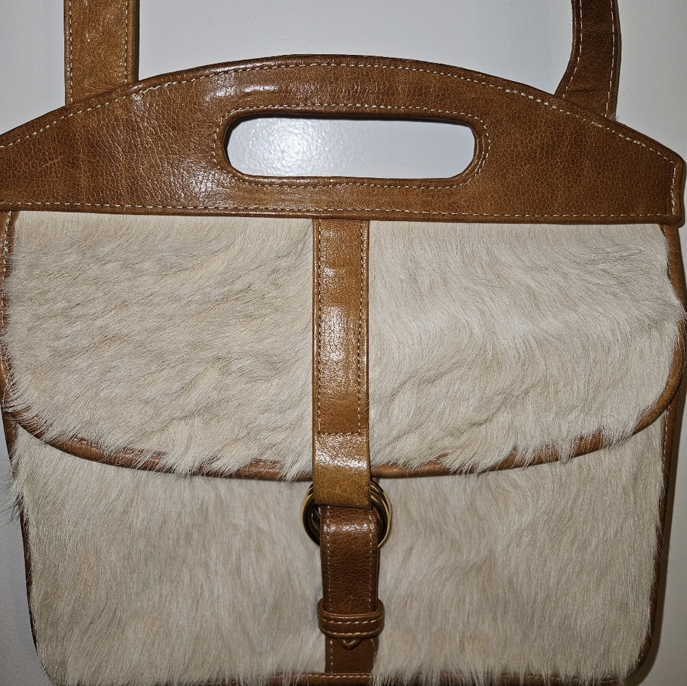 Maxx New York Leather Cowhide Crossbody